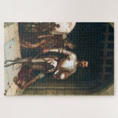 Eroberung (viktorianischer Ritter im Mittelalter) Puzzle (Horizontal)