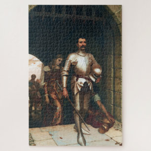 Eroberung (viktorianischer Ritter im Mittelalter) Puzzle