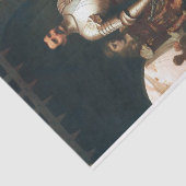 Eroberung (viktorianischer Ritter im Mittelalter) Seidenpapier (Ausschnitt)