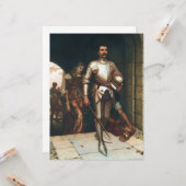 Eroberung (viktorianischer Ritter) Karte (Vorderseite/Rückseite Beispiel)