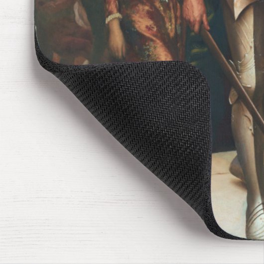 Eroberung (viktorianischer Ritter) Mousepad (Ecke)