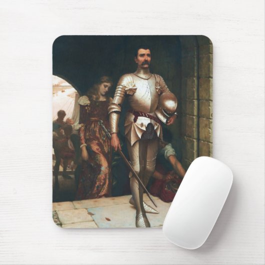 Eroberung (viktorianischer Ritter) Mousepad (Mit Mouse)
