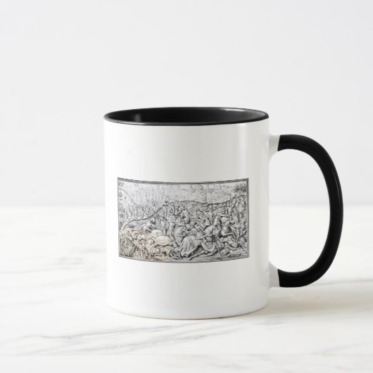 Eroberung von Jerusalem durch Karl der Große Tasse (Rechts)