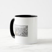 Eroberung von Jerusalem durch Karl der Große Tasse (Vorderseite Links)