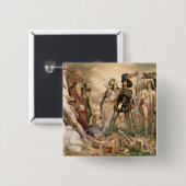 Eroberung von Mexiko Button (Vorne & Hinten)