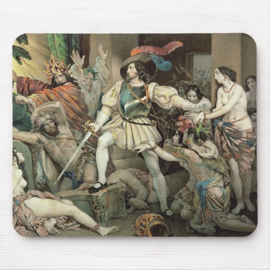 Eroberung von Mexiko Mousepad (Vorne)