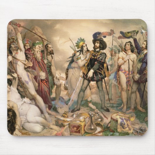 Eroberung von Mexiko Mousepad (Vorne)