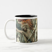 Eroberung von Mexiko Zweifarbige Tasse (Links)