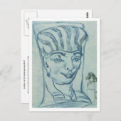 Eroded Garden-Wall Ornament, Vincent van Gogh Postkarte (Vorne/Hinten)