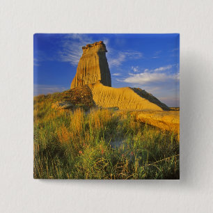 Erodiertes Monument im Little Missouri Button