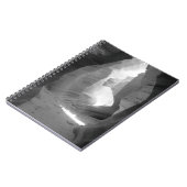 Eröffnung Antelope Canyon Spiral Notebook Notizblock (Linke Seite)