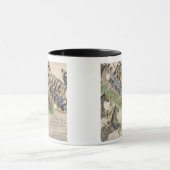 Eröffnung dem Kampf des Little Big Horn (Tinte Tasse (Zentrum)