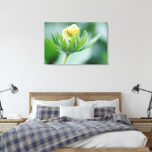 Eröffnung der Blume der Kon-Blume Leinwanddruck (Insitu (Schlafzimmer))