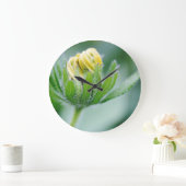 Eröffnung der Blume der Kone-Blume Große Wanduhr (Zuhause)