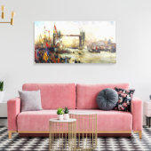 Eröffnung der Tower Bridge - William Lionel Wyllie Leinwanddruck (Insitu (Wohnzimmer))