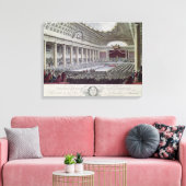 Eröffnung des Anwesens General in Versailles Leinwanddruck (Insitu (Wohnzimmer))