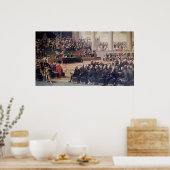 Eröffnung des Anwesens General in Versailles Poster (Küche)