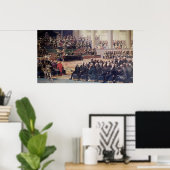 Eröffnung des Anwesens General in Versailles Poster (Heimbüro)