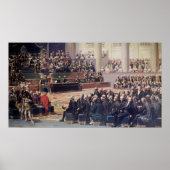 Eröffnung des Anwesens General in Versailles Poster (Vorne)