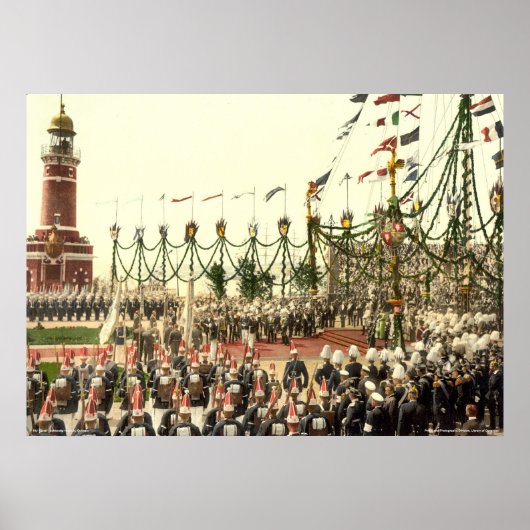 Eröffnung des Kieler Kanals, Kiel Poster (Vorne)