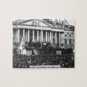 Eröffnung des März Abraham Lincoln 4, 1861 Puzzle (Horizontal)