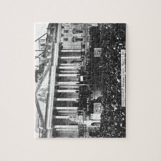 Eröffnung des März Abraham Lincoln 4, 1861 Puzzle (Vertikal)