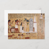 Eröffnung des Mund-Zeremonie-Buches der Toten Einladung (Vorne/Hinten)