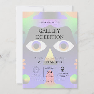 Eröffnung einer Kunstgalerie Einladung