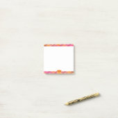 Eröffnung eines Musters für Fish Scale Post-it Klebezettel (Auf Schreibtisch)