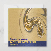 Eröffnung, Start, Funktion, Party Einladung (Vorderseite)