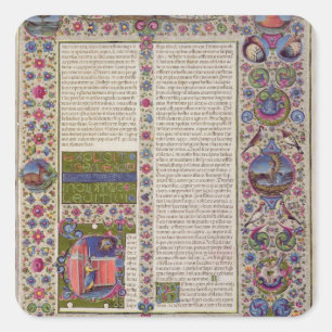 Eröffnung von Worten von Leviticus Quadratischer Aufkleber