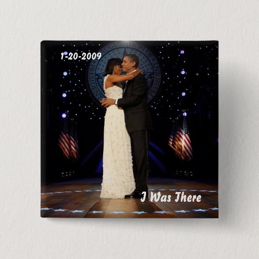 Eröffnungsball war ich dort Knopf Button (Vorderseite)