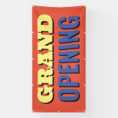 Eröffnungsbanner - Individuelles Außengeschäftssch Banner (Vertikal)