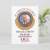 Eröffnungsfeier Feiertagskarte (Stehend Vorderseite)