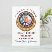 Eröffnungsfeier Feiertagskarte (Stehend Vorderseite)