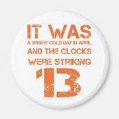 Eröffnungslinie von 1984 magnet (Vorne)