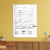 Eröffnungsseite des Punktes 'Les Paladins' Leinwanddruck (Insitu (Wohnzimmer))