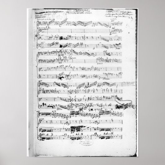 Eröffnungsseite des Punktes 'Les Paladins' Poster (Vorne)