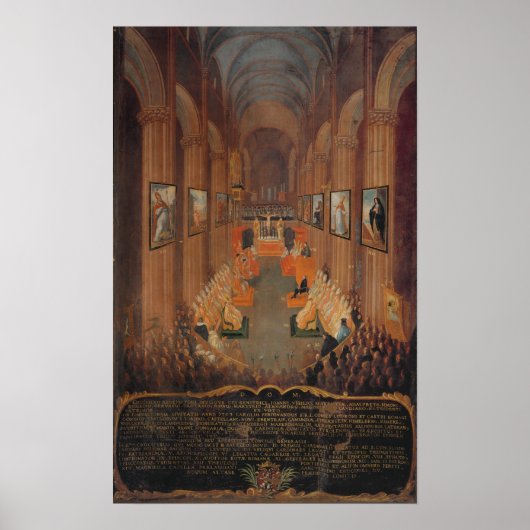 Eröffnungssitzung des Trent Council Poster (Vorne)