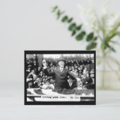 Eröffnungstag Postkarte (Stehend Vorderseite)