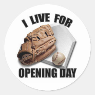 ERÖFFNUNGSTAG RUNDER AUFKLEBER