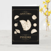 Erogi Dumpling Anatomie Einzigartige Lish Rezept T Karte (Gelbe Blume)