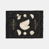 Erogi Dumpling Anatomy Unique Lish Recipe Tee, Per Fleecedecke (Vorderseite (Horizontal))