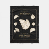 Erogi Dumpling Anatomy Unique Lish Recipe Tee, Per Fleecedecke (Vorderseite)