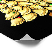 Erogi Tree Christmas Xmas Funny Lish Food Costume Poster (Ecke)
