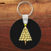 Erogi Tree Christmas Xmas Funny Lish Food Costume  Schlüsselanhänger (Vorderseite)