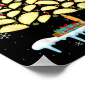 Erogi Tree Lish Christmas Food Funny Men Women Kid Poster (Ecke)