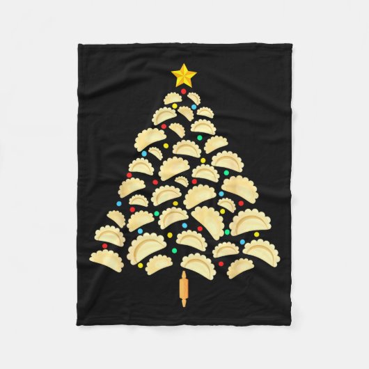Erogi Tree Lish Christmas Food Funny Tee Men Women Fleecedecke (Vorderseite)