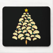 Erogi Tree Lish Christmas Food Funny Tee Men Women Mousepad (Vorne)