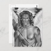 Eros Angel Liebe Postkarte (Vorne/Hinten)